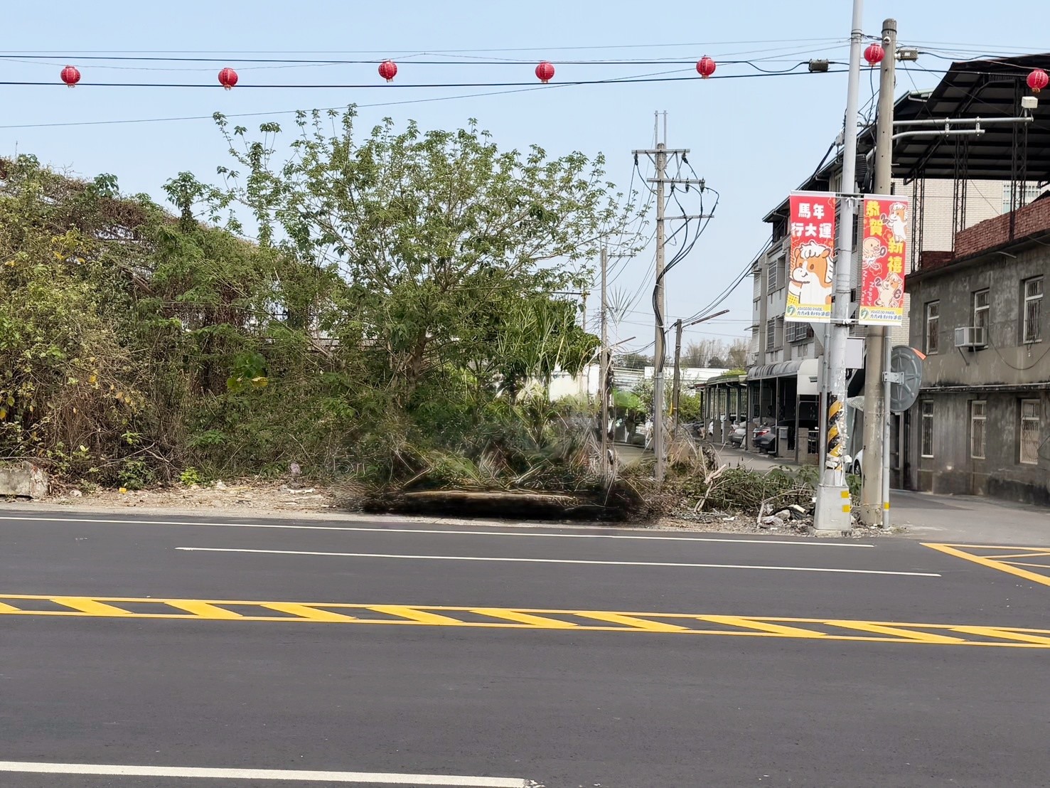 ❤️草屯陳府將軍廟旁㊣中正路朝南角建地