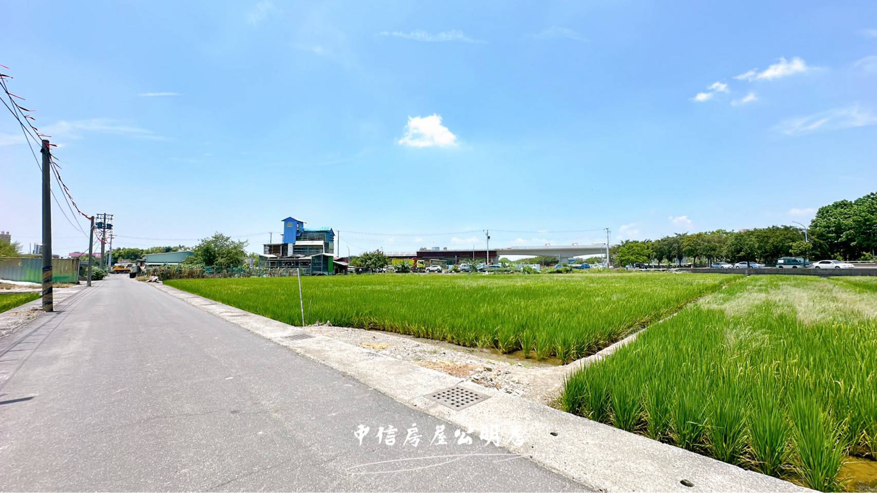 近新民路興嘉學區三面路都計農地