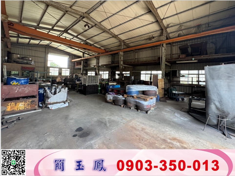 大甲交流道旁合法甲建天車廠房