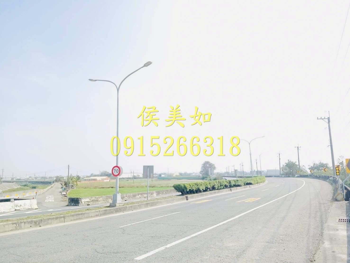 朴子台19線旁大面寬美農地-台慶侯美如