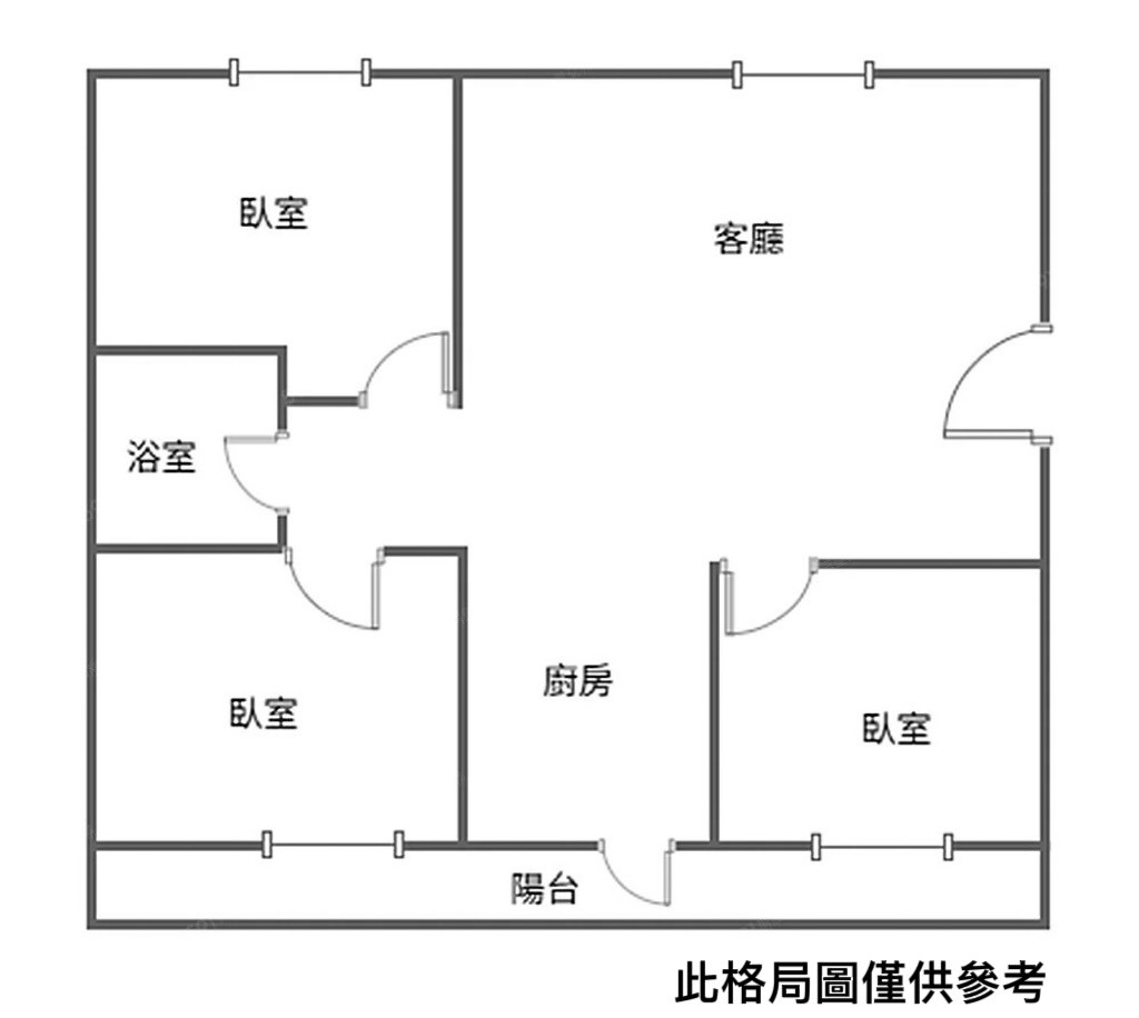 潭子市中心全新整理附車位景觀3房