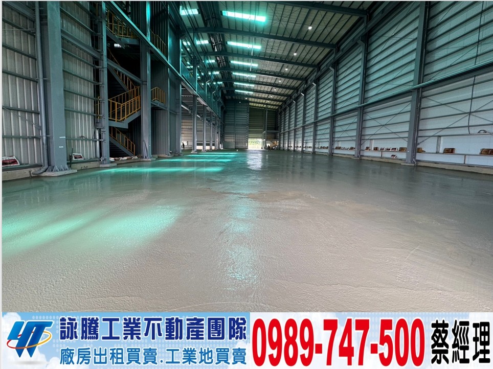 新屋全新挑高鋼構廠房運/工業地廠房買賣租賃