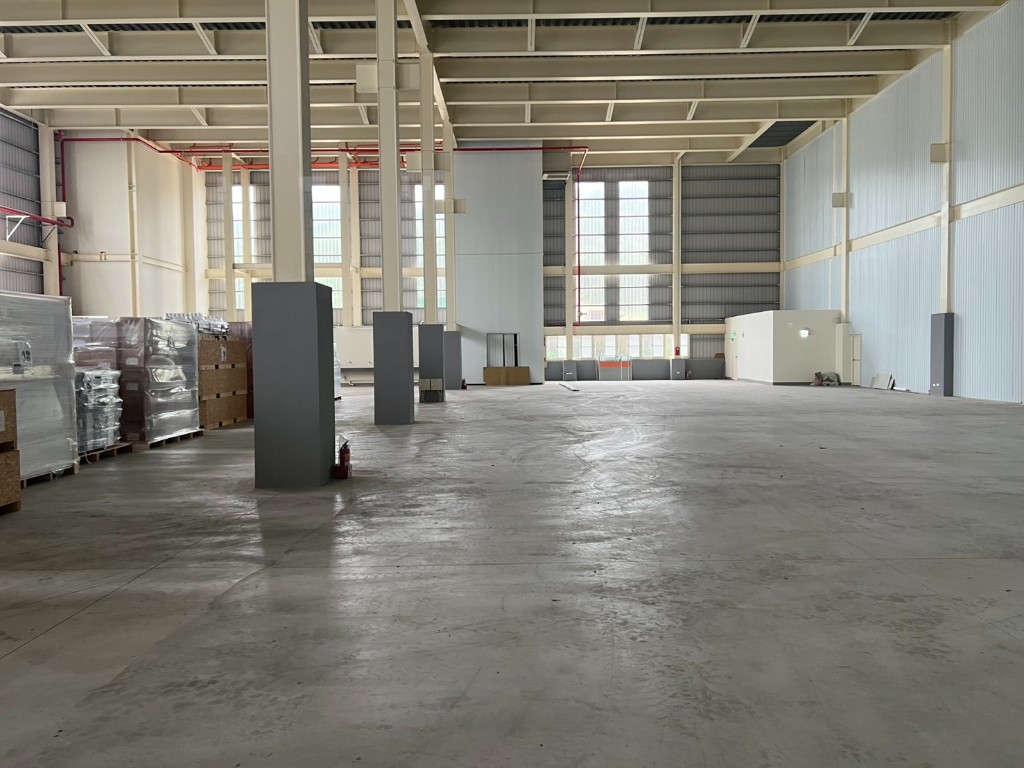 租新埔全新鋼構廠房1樓