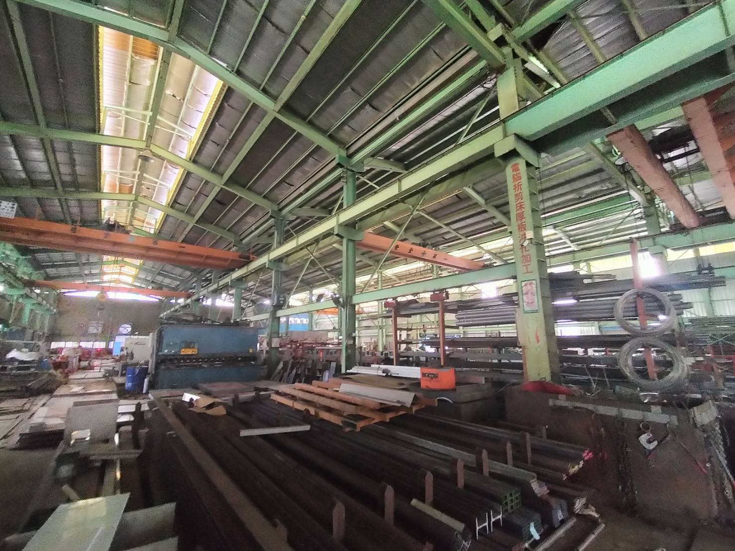 竹東大地坪挑高天車廠房