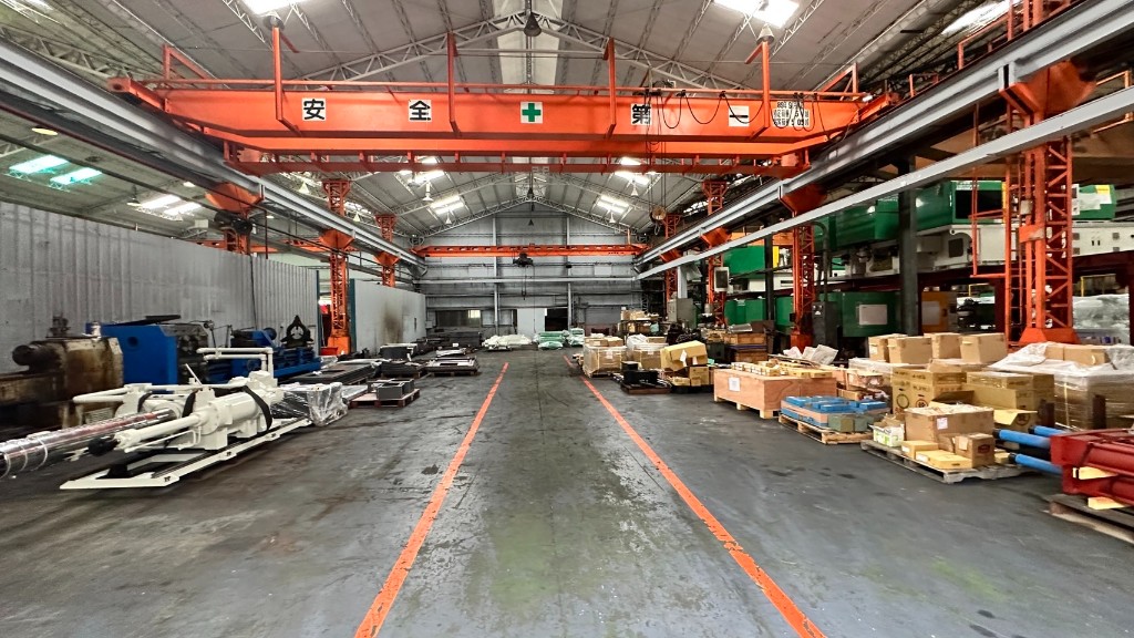 中壢工業區挑高天車廠房
