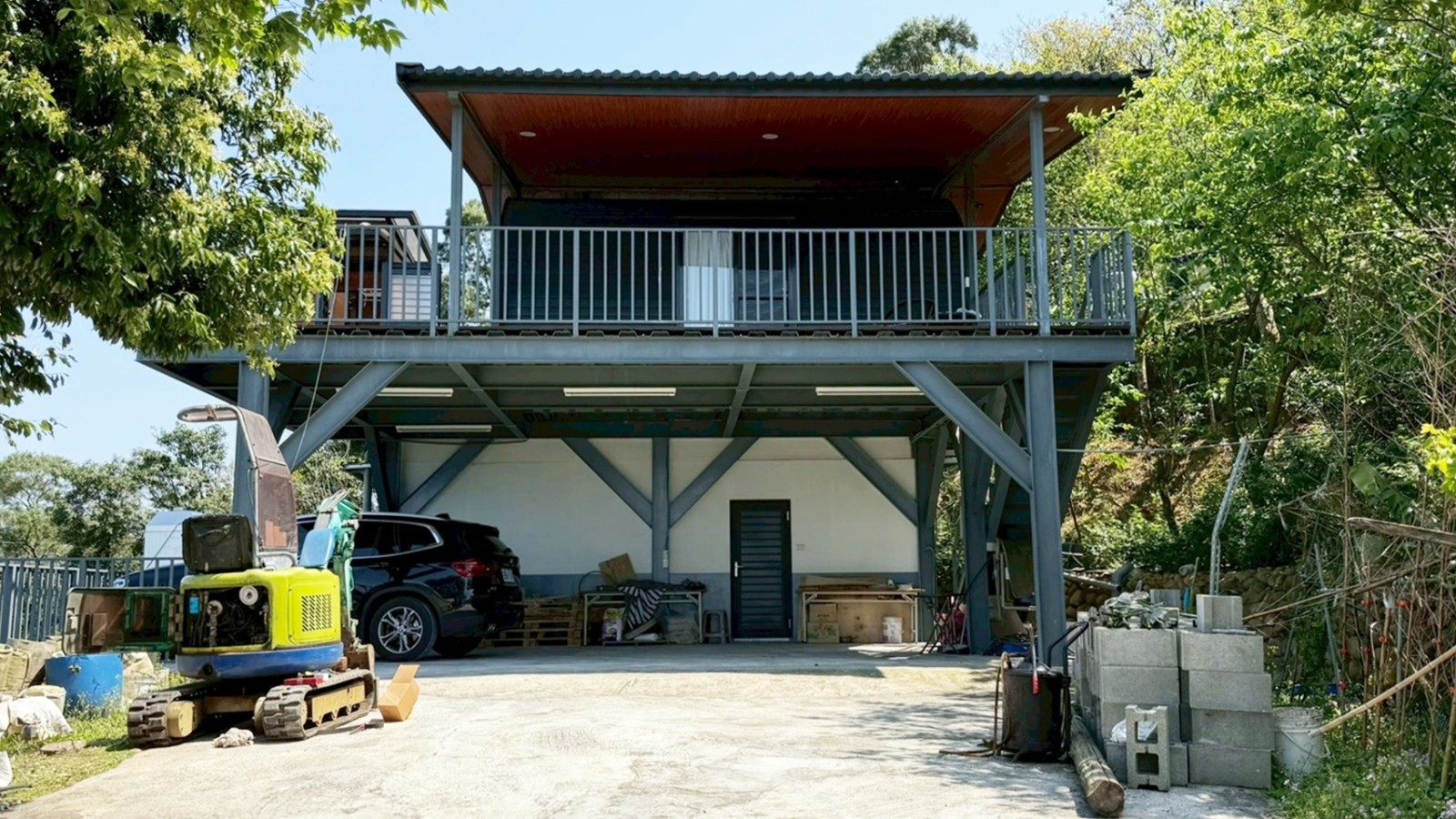 關西過雲山莊景觀農地+鋼構屋