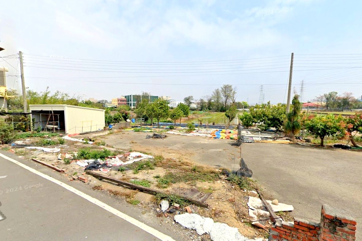 秀水瓦瑤街建地+田地~地約121.9坪，大面寬好利用，近貨運轉運中心建地！