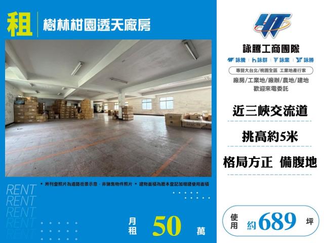 樹林柑園透天廠房146