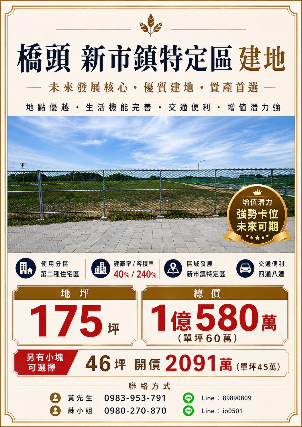 🏡【橋頭新市鎮特定區｜稀有住宅建地】 📍未來發展核心・增值潛力強・置產首選(3)