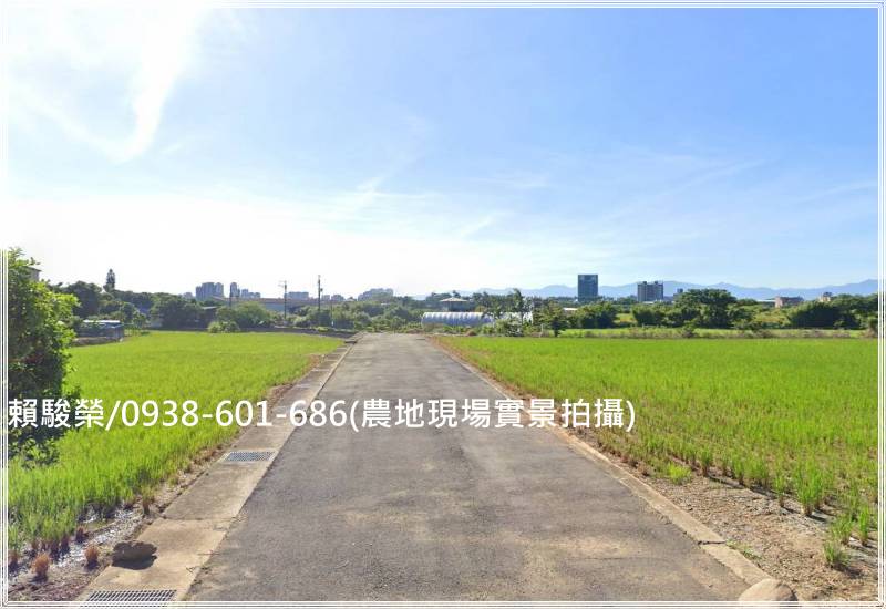 桃園中壢近青埔【山東國小】6米路美農地905坪