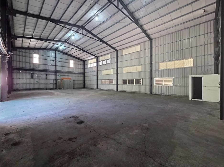 【租】過嶺鋼構倉庫店面三角窗