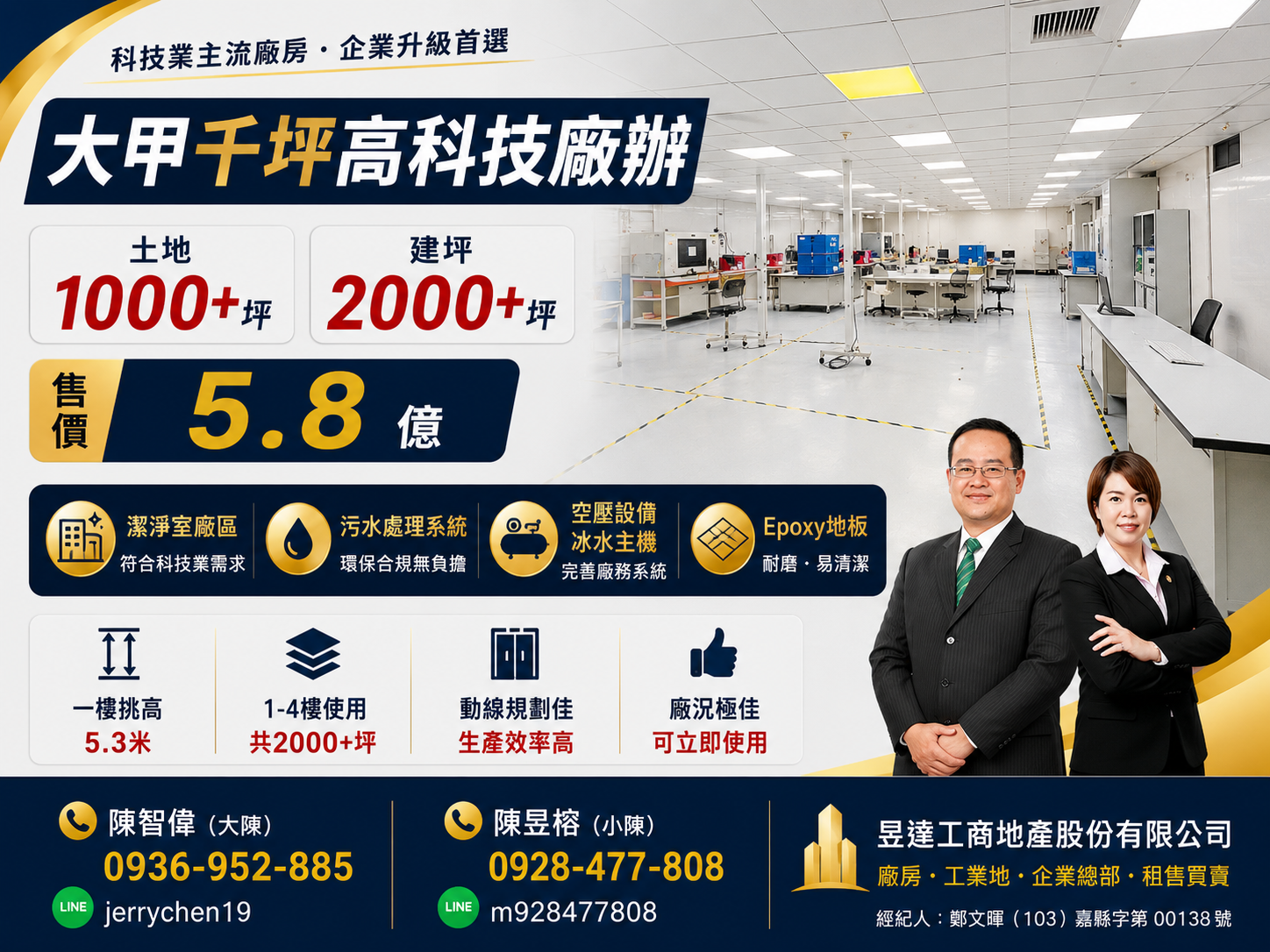 大甲千坪高科技廠辦