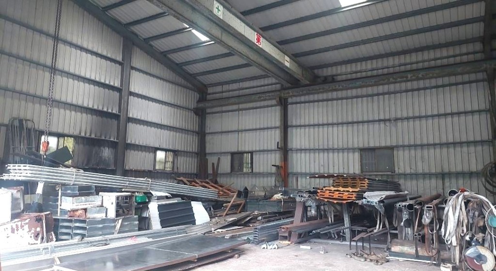 近基金交流道挑高7米天車腹地廠房｜工業地買賣｜廠房買賣出租｜亞輪工業地廠房