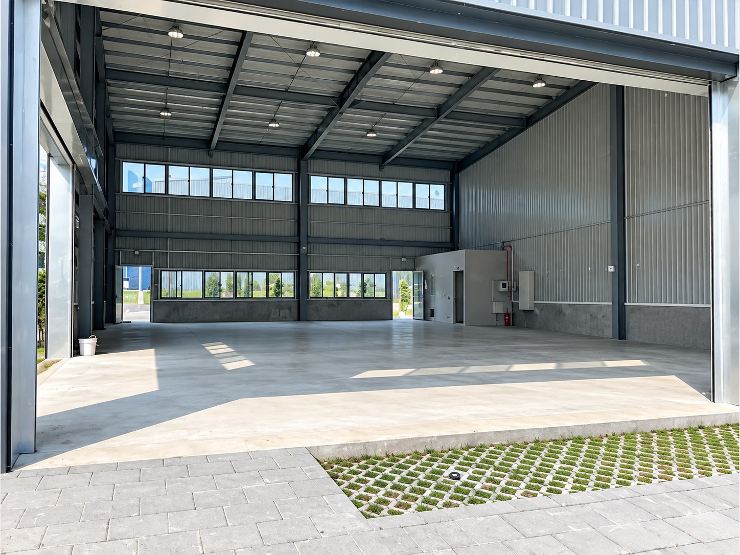 林口交流道合法挑高9米倉庫廠店 &bull;   新北市廠房出租/工業地/廠房/建地/徵收農地/買賣